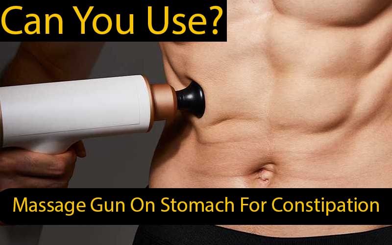 Massage Gun On Stomach For Constipation
